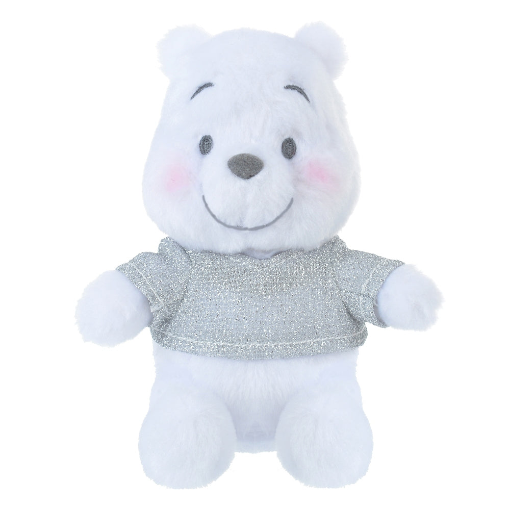 Winnie the Pooh Plush Keychain Winter Shiny Color Disney Store Japan 2023