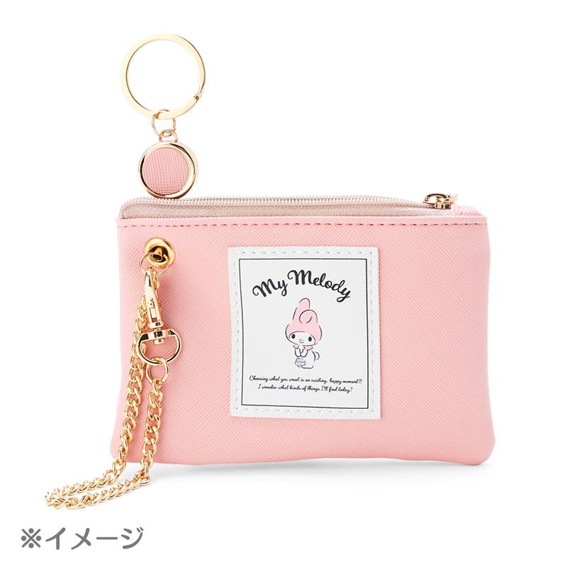 Pochacco Key Pass Pouch with Reel Sanrio Japan