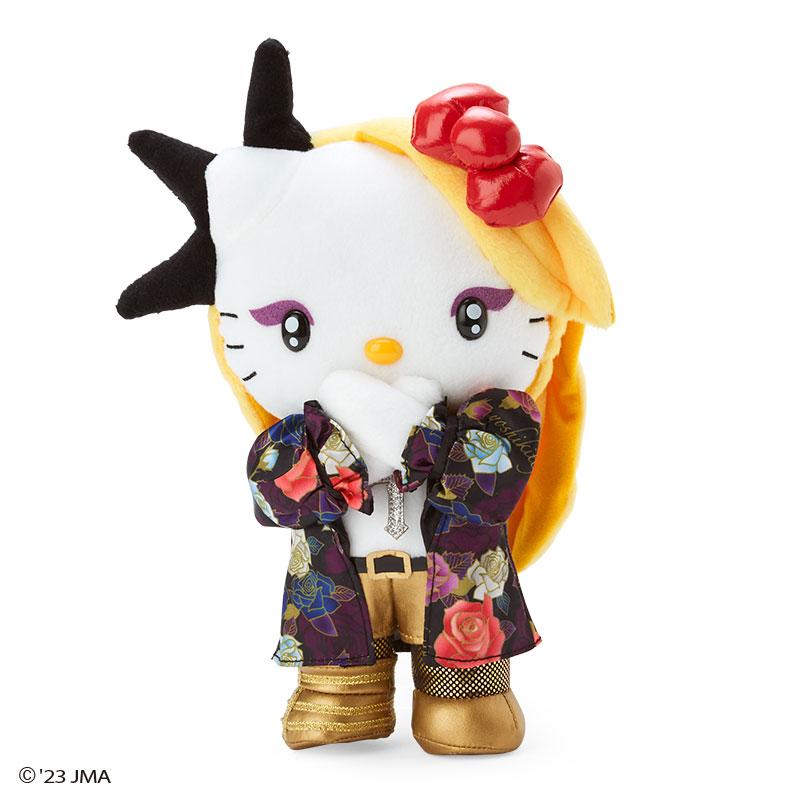 yoshikitty Plush Doll X Pose Sanrio Japan YOSHIKI Hello Kitty