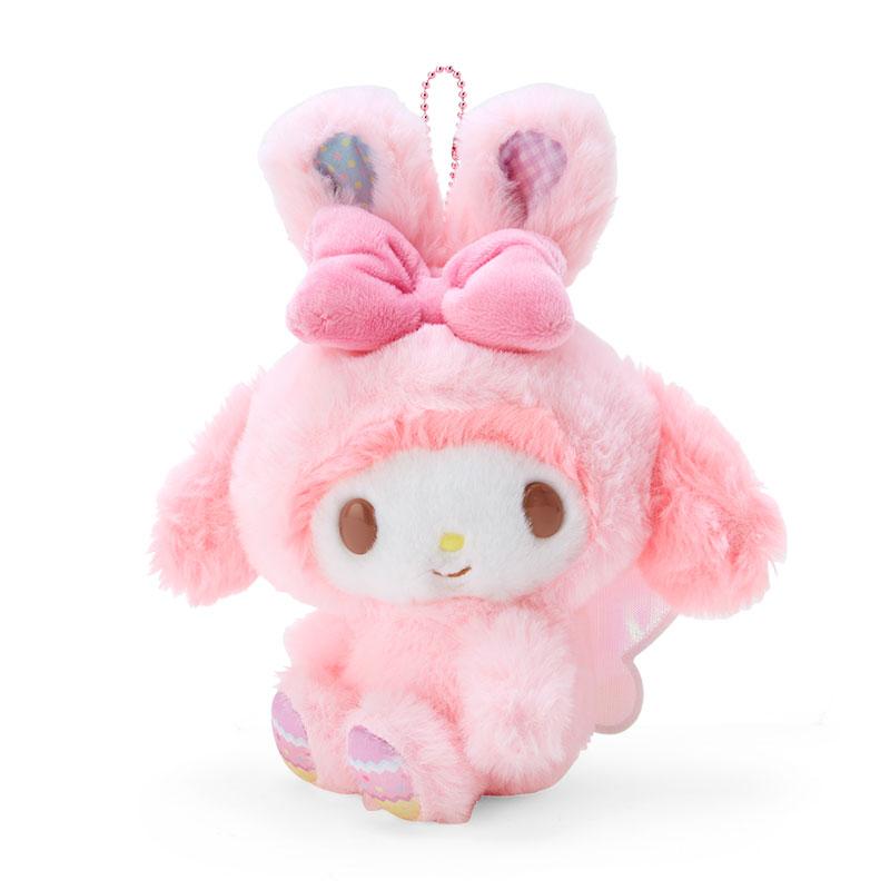 My Melody Plush Mascot Holder Keychain Easter Rabbit Sanrio Japan 2024