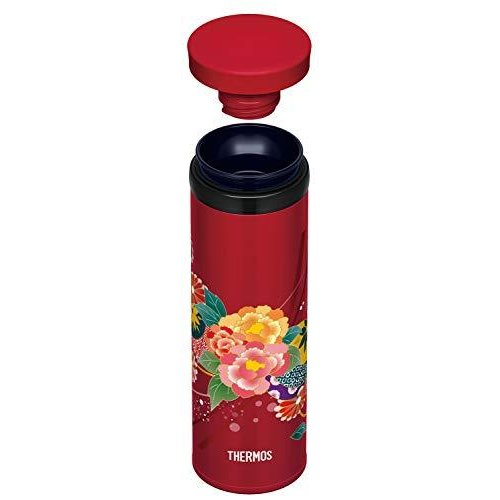 Thermos Japan Stainless Bottle 500ml Peony Red Tumbler JNY-502 BTN