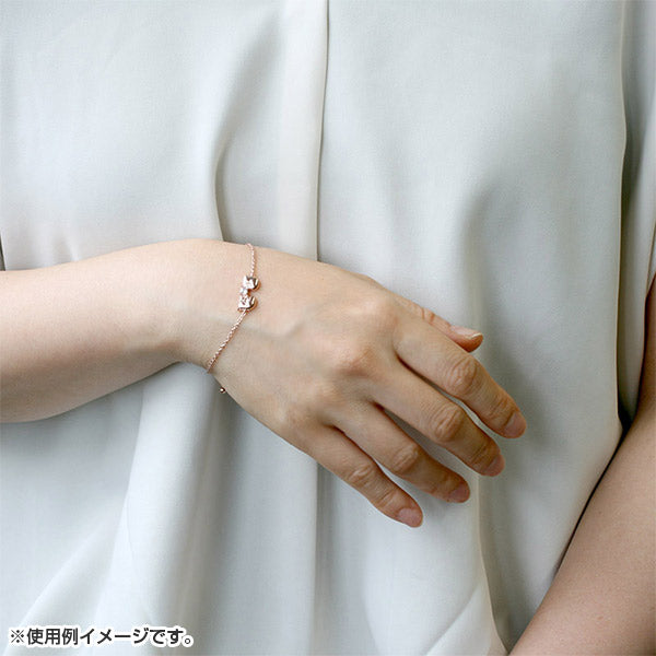 Sumikko Gurashi Real Tokage & Tokage Lizard Bracelet Pink Gold Color San-X Japan