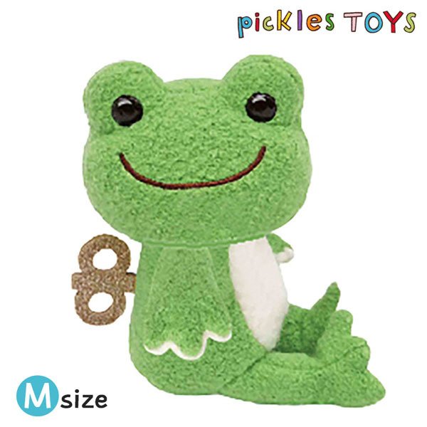 Pickles the Frog Plush Doll M TOYS Japan