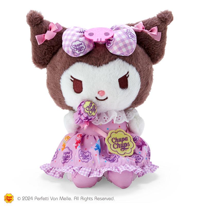 Kuromi Plush Doll Chupa Chups Sanrio Japan 2024