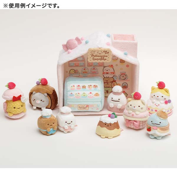 Sumikko Gurashi Sugar Store Manager mini Tenori Plush Neko Candy San-X Japan