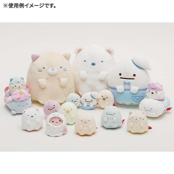 Sumikko Gurashi Neko Cat mini Tenori Plush Doll Ghost Night Park San-X Japan