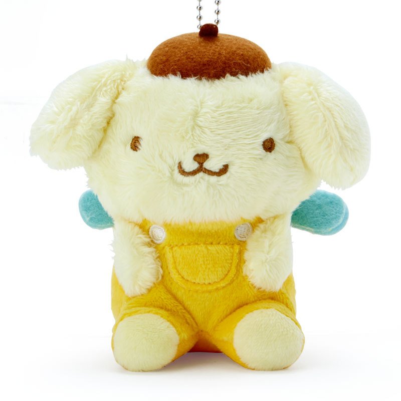 Pom Pom Purin Plush Mascot Holder Keychain Laundry Weather Sanrio Japan