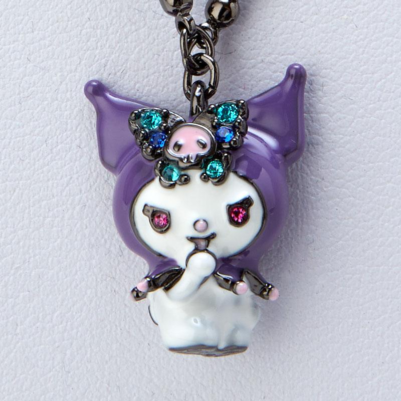 ANNA SUI Kuromi Necklace with Pouch Sanrio Japan 2023