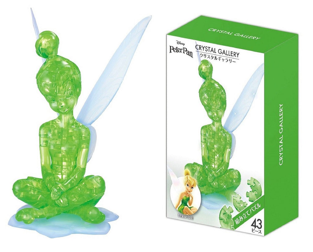 Tinker Bell 43 pcs 3D Puzzle Crystal Gallery Disney Japan Hanayama Peter Pan