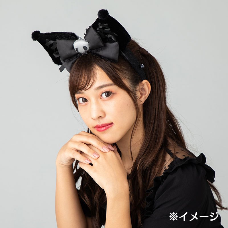 Sanrio Kuromi Headband Midnight MELOKURO Hair Accessory Sanrio Official  Japan