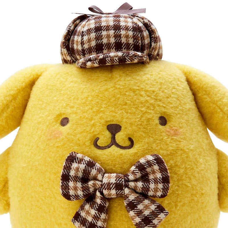 Japan Sanrio Stuffed Toy (S) - Hello Kitty / Fluffy Mocha Plaid
