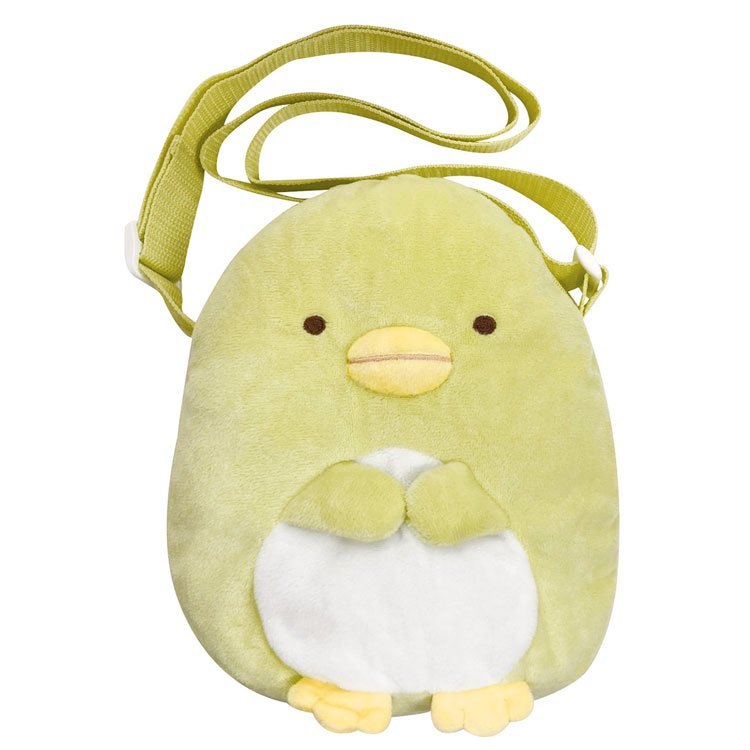Sumikko Gurashi Penguin ? Kids Plush Sacoche Shoulder Bag San-X Japan