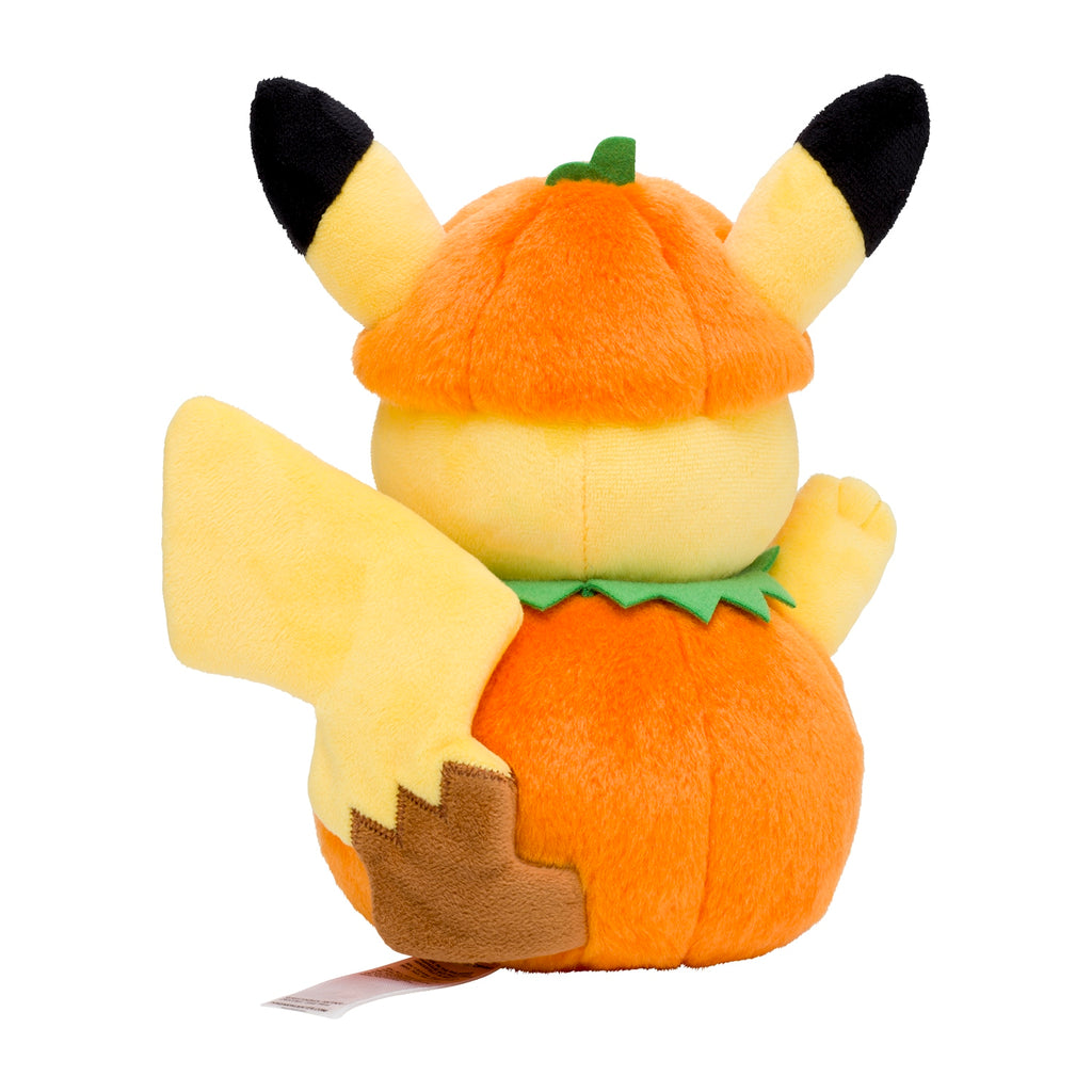 Pikachu Plush Doll Pumpkin Pokemon Center Halloween 2023 Japan