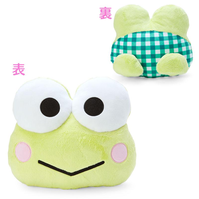 Kero Kero Keroppi Frog Cushion Face Shape Our Goods Sanrio Japan –
