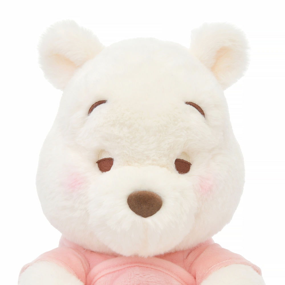 Winnie the Pooh Plush Doll M Pink White Pooh Disney Store Japan 2023 Limit