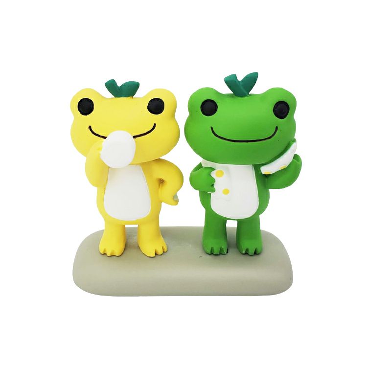 Pickles the Frog Figure Yuzu Yellow Kabosu Green Japan 2023