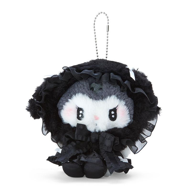 Kuromi Plush Mascot Holder Keychain Moonlit Night Melokuro Sanrio Japan 2023