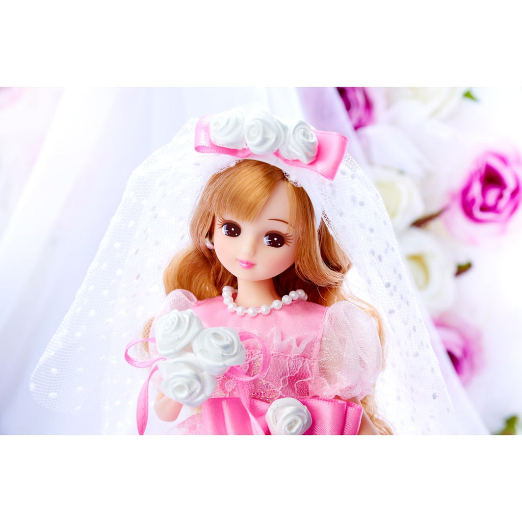 Costume for Licca chan Doll LD-05 Rose Wedding Takara Tomy Japan