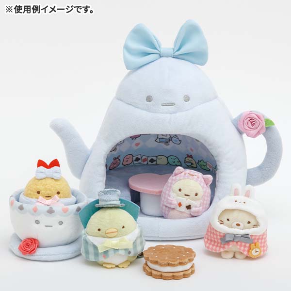 Sumikko Gurashi Tapioca Cheshire Cat Tenori Plush Doll Wonderland San-X Japan