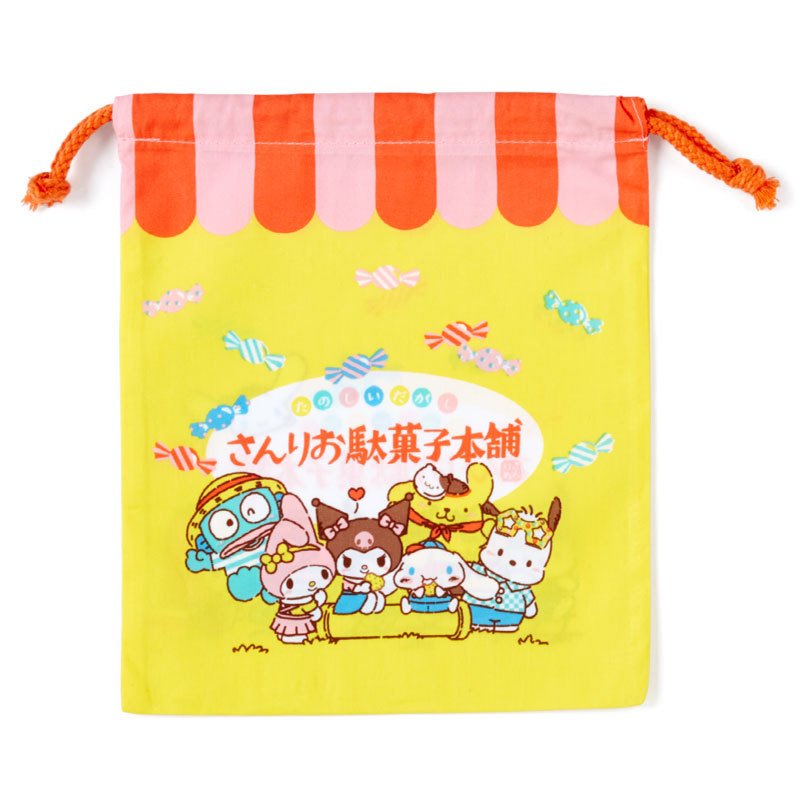 Drawstring Pouch Set Character Candy Store Sanrio Japan