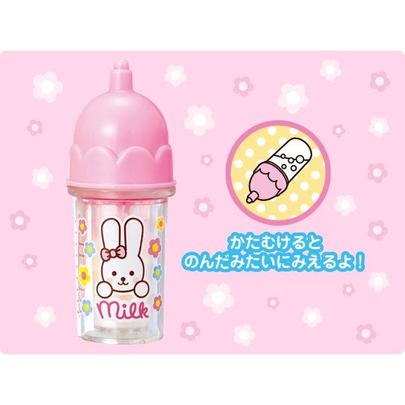 Milk Bottle Pink Costume for Mell chan Doll Pilot Japan