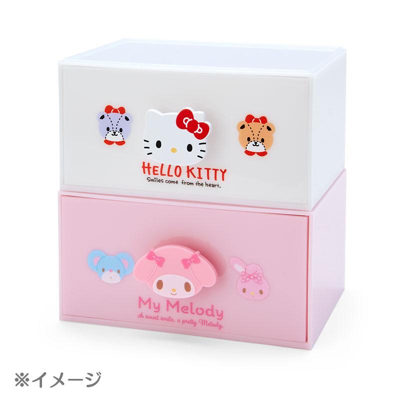 Hello Kitty Stacking Plastic Chest Sanrio Japan 2023
