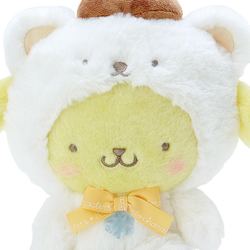 Pom Pom Purin Plush Doll Fluffy Snow Design Sanrio Japan