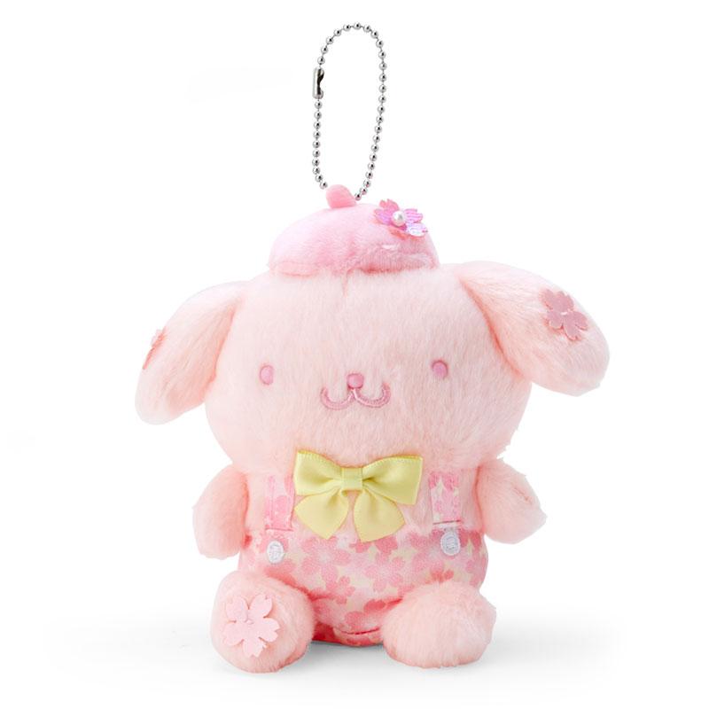 Pom Pom Purin Plush Mascot Holder Keychain Sakura Sanrio Japan 2023