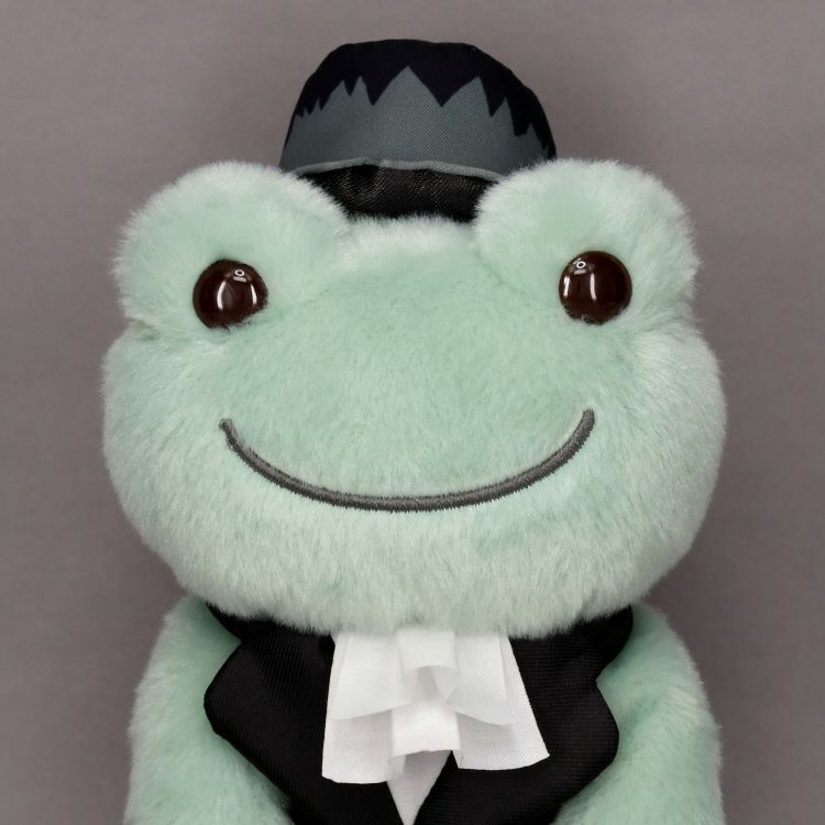 Pickles the Frog Halloween Bean Doll Plush Gothic Franken Japan 2023