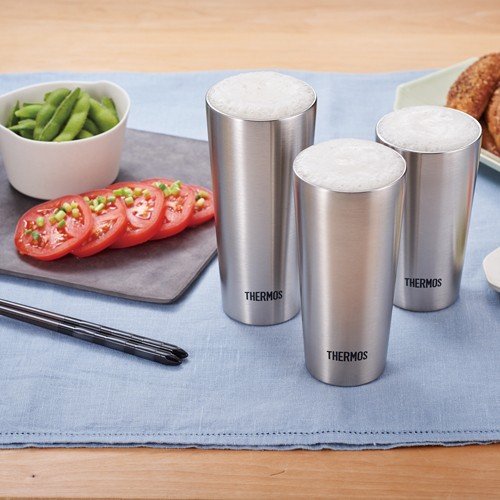 Vacuum double structure Stainless Tumbler 300ml JDI-300-S Thermos Japan