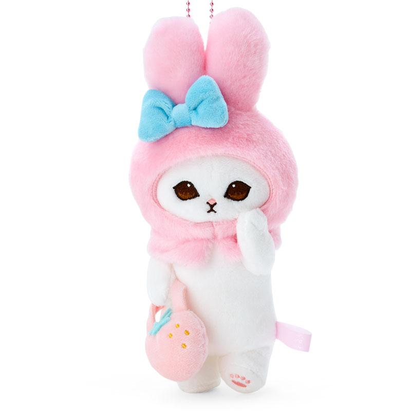 mofusand Sanrio Cinnamoroll Plush Keychain Mascot Japan –