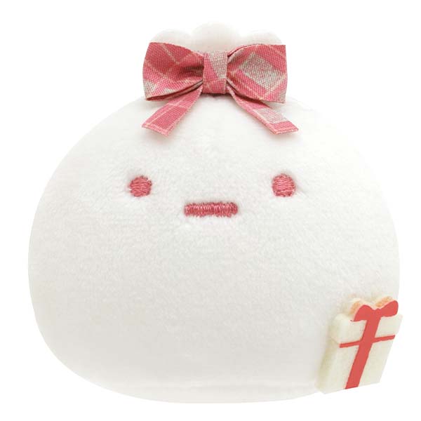 Sumikko Gurashi Fukuro mini Tenori Plush Strawberry Christmas San-X Japan 2023