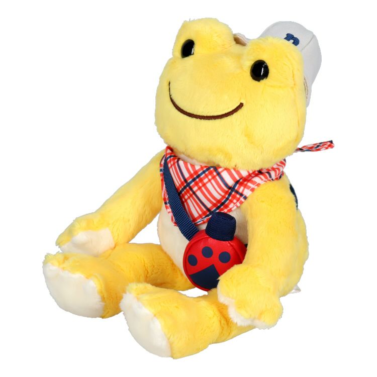 Pickles the Frog Bean Doll Plush Sunny Picnic Ladybug Japan