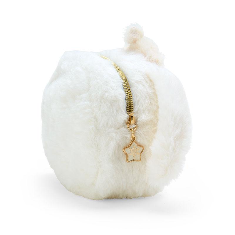Pom Pom Purin Pouch Face Shape White Sanrio Japan 2023