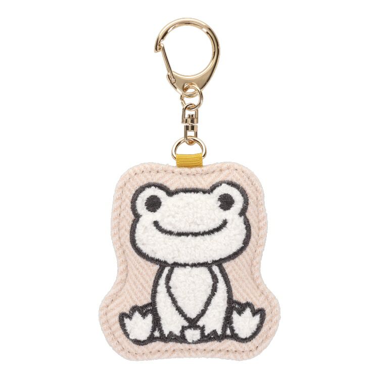 Pickles the Frog Plush Keychain Sagara Embroidery always smile Japan 2023