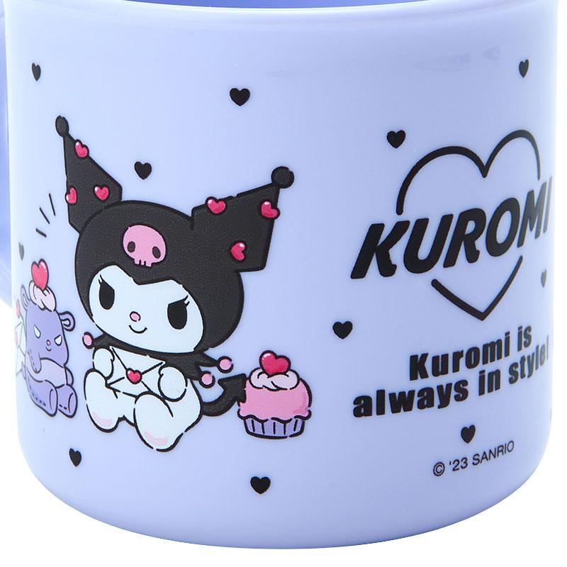 Kuromi Kids Plastic Cup Sanrio Japan 2023