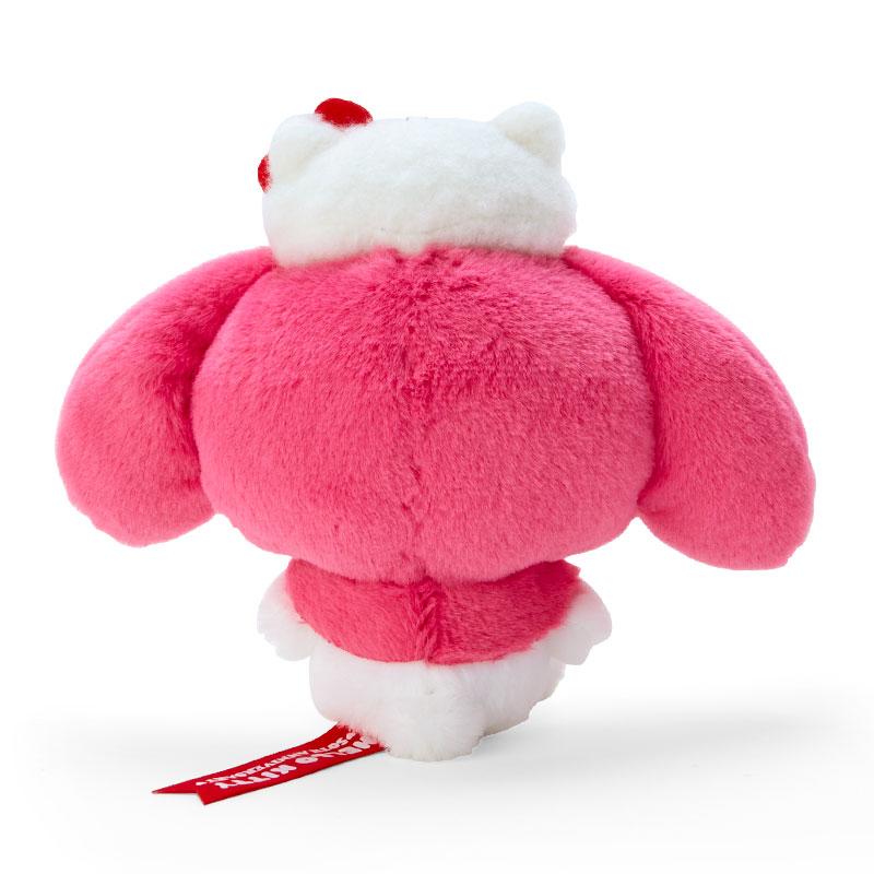 My Melody Plush Mascot Holder Keychain Hello Kitty 50th Anniversary Sanrio Japan