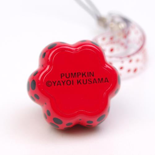 Yayoi Kusama Pumpkin Red Mobile Strap Accessory Japan Artist