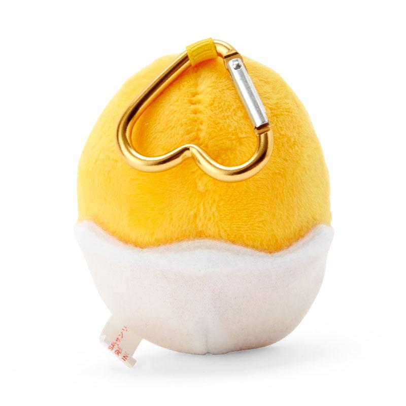 Gudetama Egg Plush Mascot Holder Keychain Heart Sanrio Japan 2023