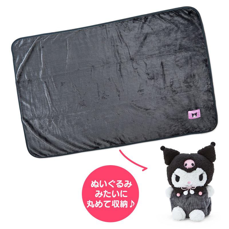 Kuromi 3WAY Plush Blanket Sanrio Japan 2023