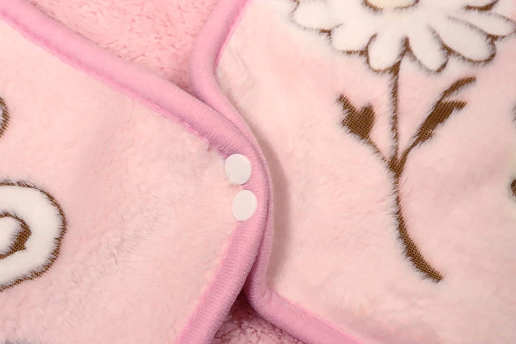 Sumikko Gurashi Blanket with Button Winter Items Pink San-X Japan