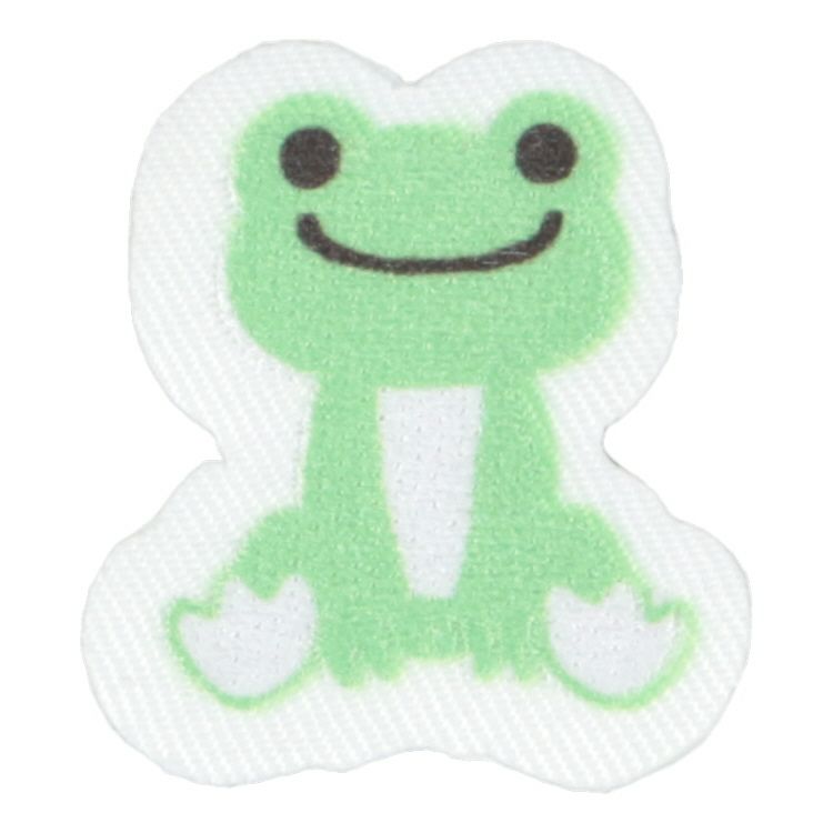 Pickles the Frog Costume for Bean Doll Plush White T-shirt & patch set Japan