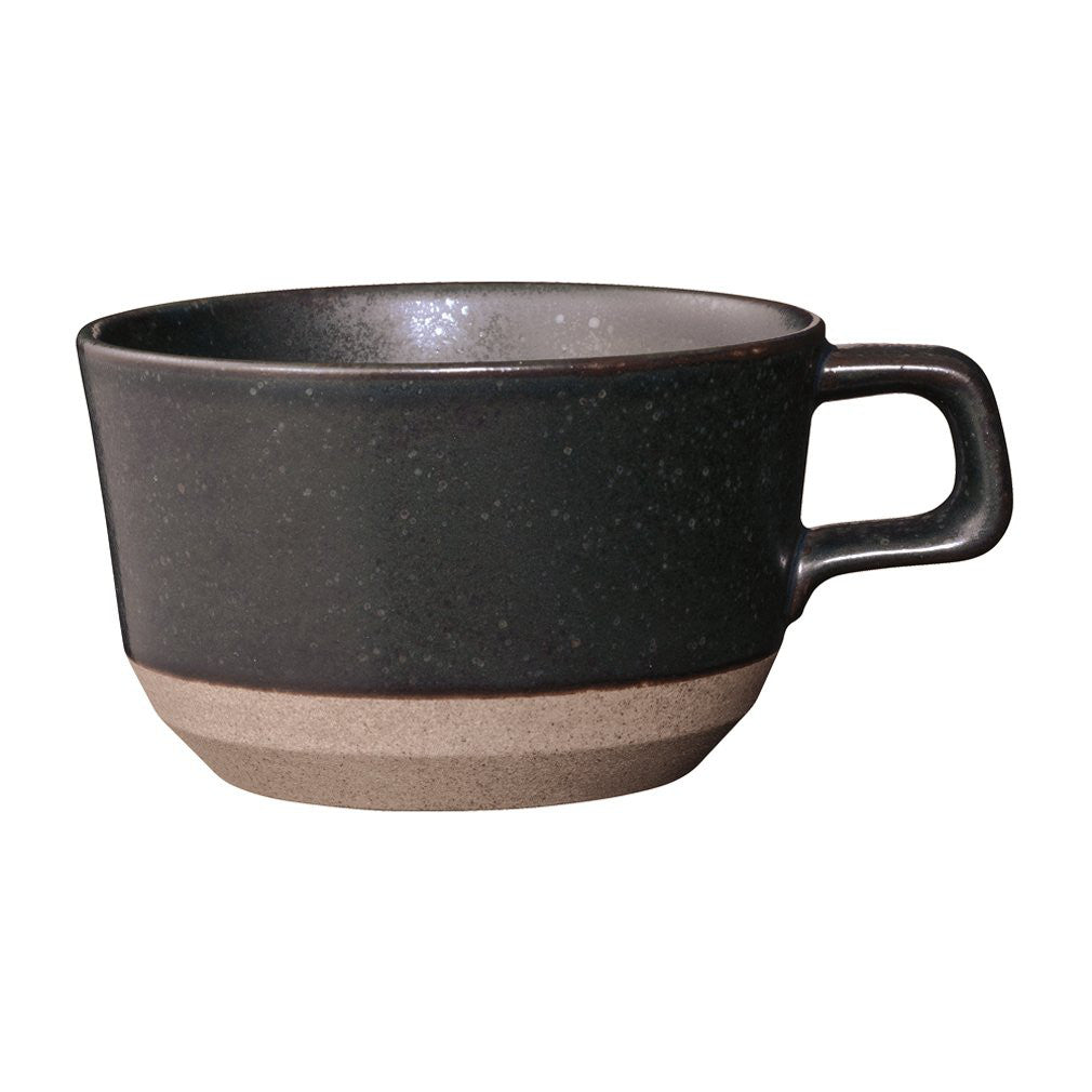 CERAMIC LAB Wide Mug Cup CLK-151 400ml Black KINTO Japan 29528