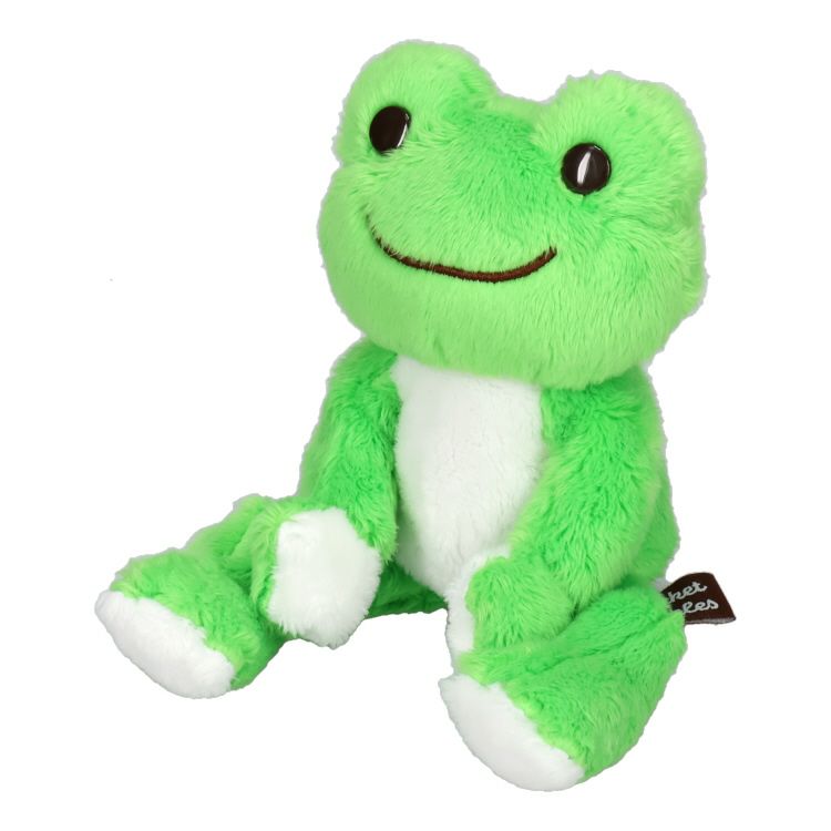 Pickles the Frog Pocket Plush Doll Wakaba Green Japan