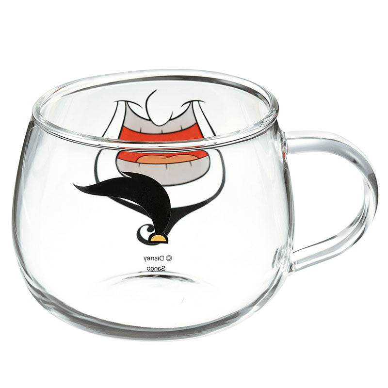 Aladdin Genie Glass Mug Cup Face Disney Store Japan