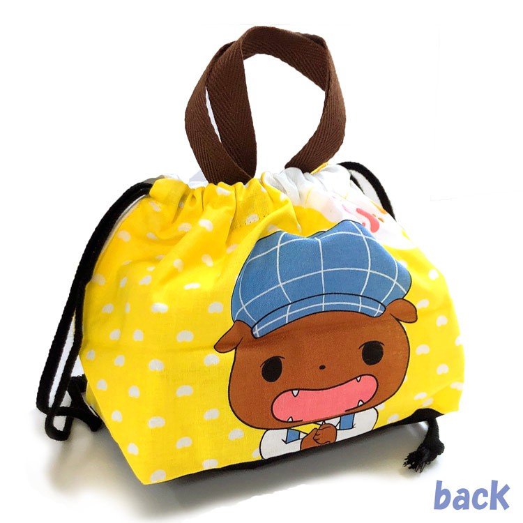 Oshiritantei Butt Detective Drawstring Lunch Bag Japan