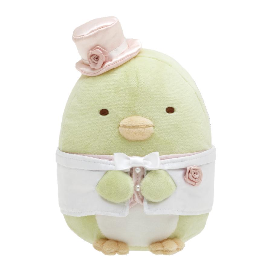 Sumikko Gurashi Penguin ? Shirokuma Bear Wedding Welcome Plush Doll San-X Japan