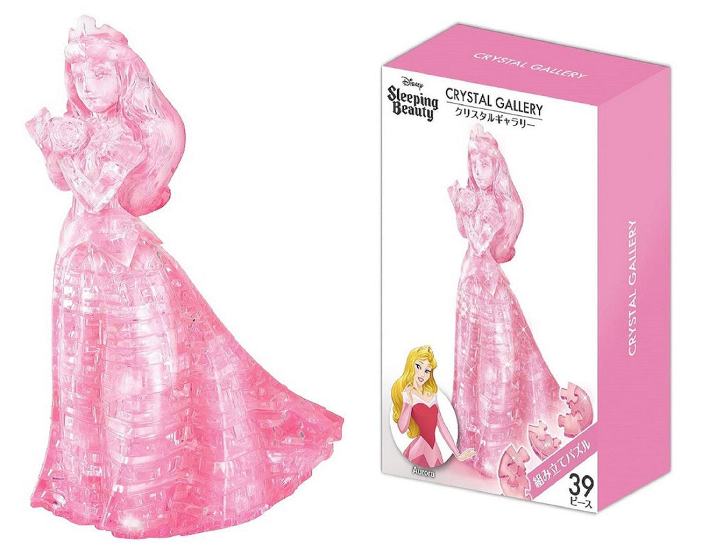 Princess Aurora 39 pcs 3D Puzzle Crystal Gallery Disney Japan Hanayama