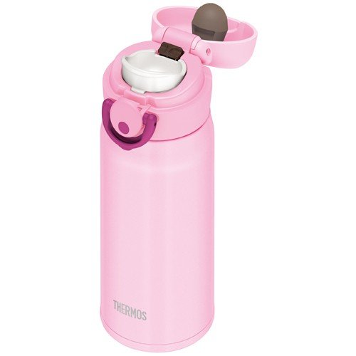 Stainless Bottle 350ml JNR-350-LP Light Pink Thermos Keeps Drinks Hot/Cold Japan