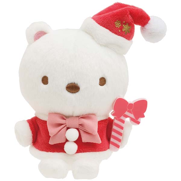 Sumikko Gurashi Shirokuma Bear Plush Doll 10th Christmas Party San-X Japan